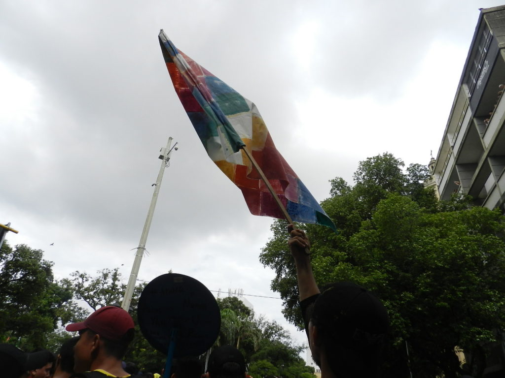 bandera whipala, colombia 