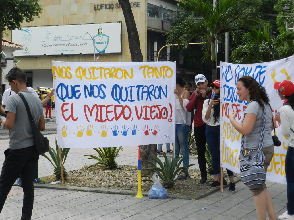 21 de noviembre, Colombia, manifestaciones.