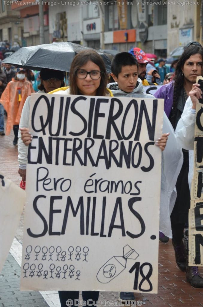 21 de noviembre, bogotá, Colombia, manifestaciones 